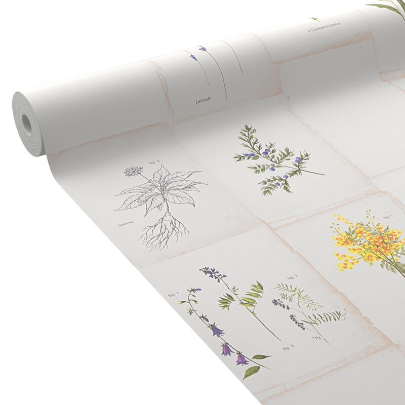 Papier peint intissé GARANCIA coloris multicolore