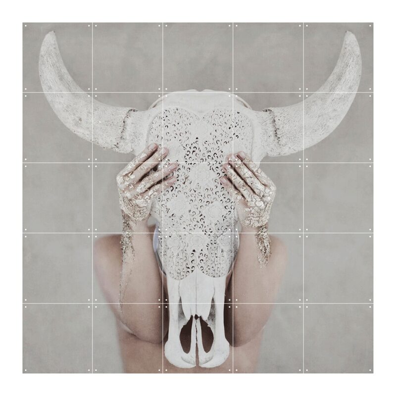 Panneau décoratif LACE. HANNAH LEMHOLT 100 x 100 cm