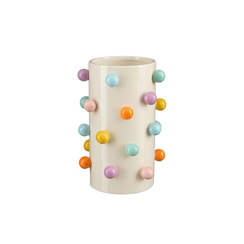 Vase POINTI coloris blanc
