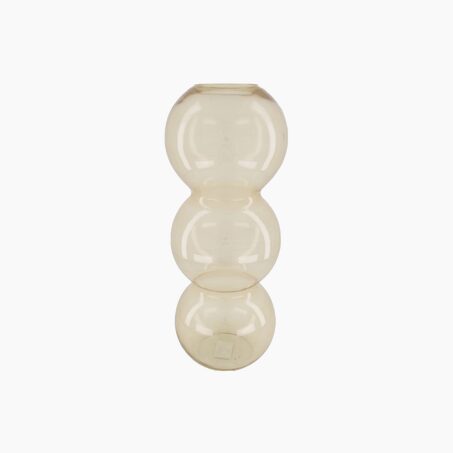 Vase BUBBLE coloris beige