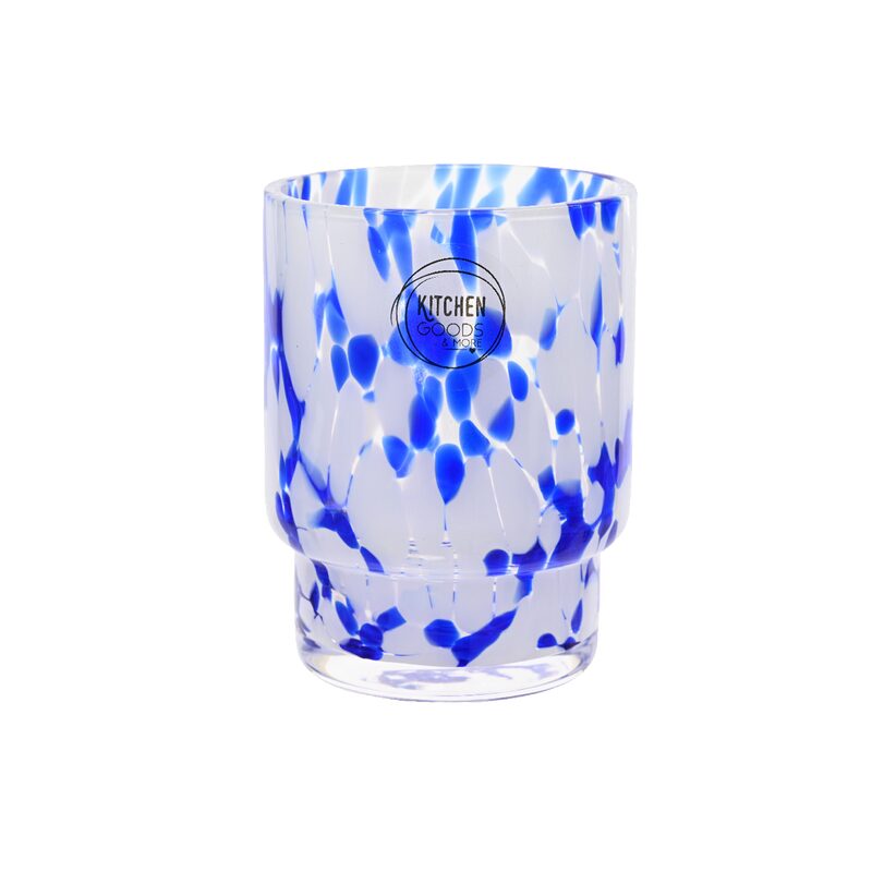Verre AQUA coloris Bleu, blanc