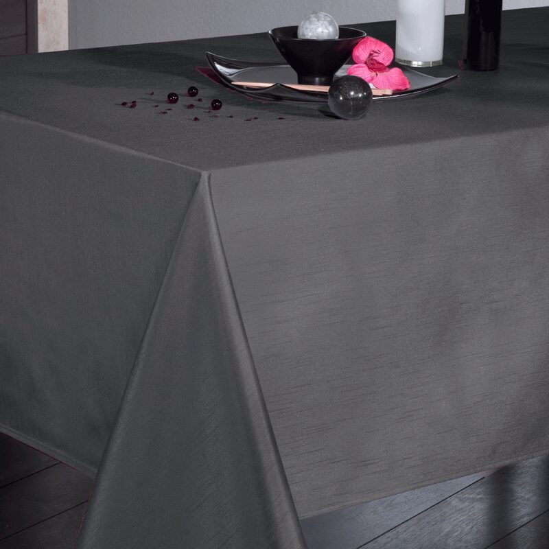 Nappe SILKY coloris minéral 150 x 250 cm