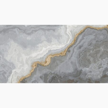 Papier peint panoramique XXL MARMOR 500 x 270 cm gris perle et mordoré