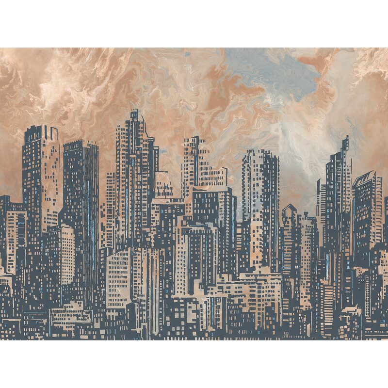 Papier peint panoramique XL SANDSTORM 371 x 280 cm