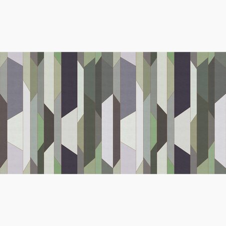Papier peint panoramique XXL THEOTIME 500 x 270 cm vert