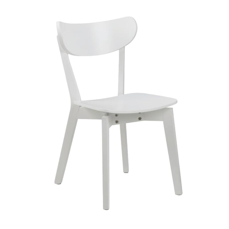 Chaise ROXBY coloris blanc