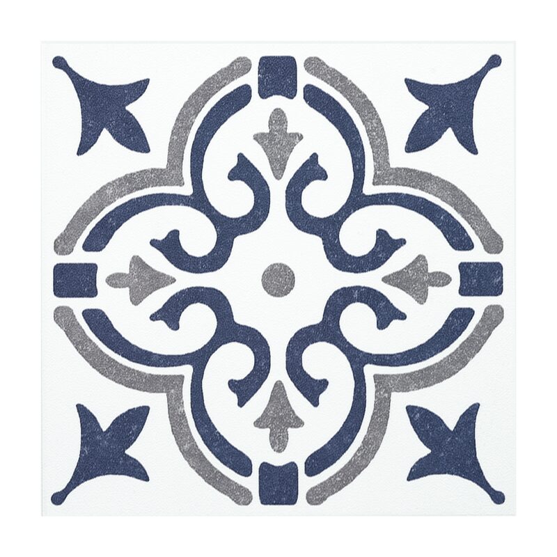 Revêtement décoratif adhésif MINI WALL TILES JAMILA BLUE coloris blue