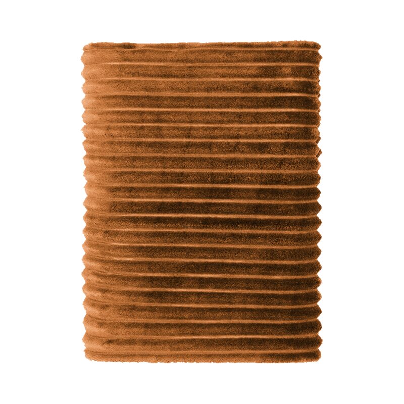 Plaid TULUM coloris caramel