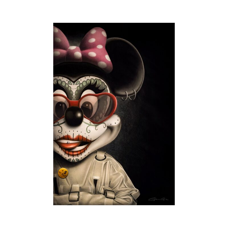 Tableau BINET MINNIE coloris noir