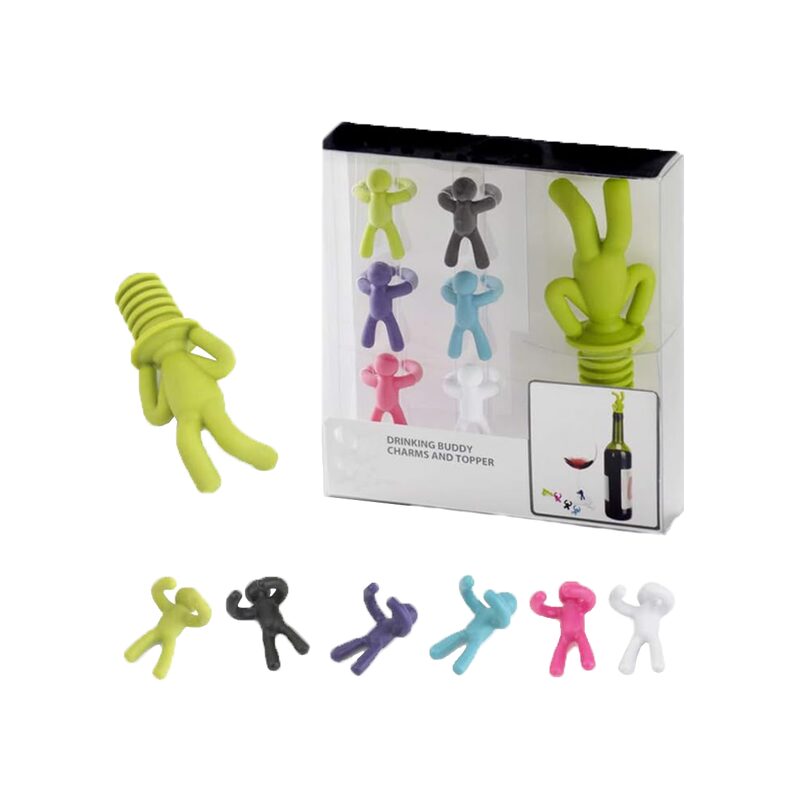 Bouchon de bouteille BUDDY coloris multicolore