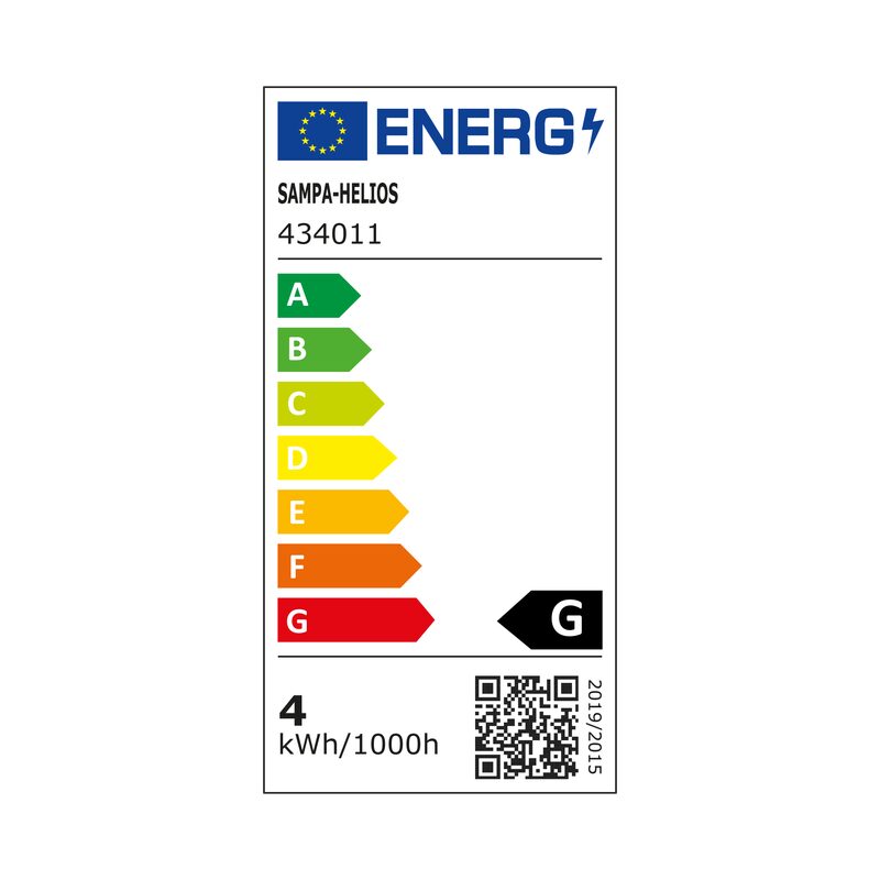 Ampoule LED  GLOBE AMBRE FILAMENT 25W E27 coloris jaune 10,5 x 6 cm