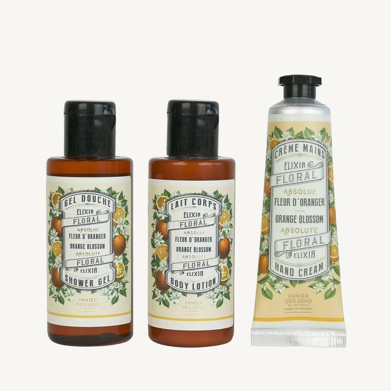 Coffret cosmétique TROUSSE WEEK-END FLEUR D'ORANGER fleur d'oranger