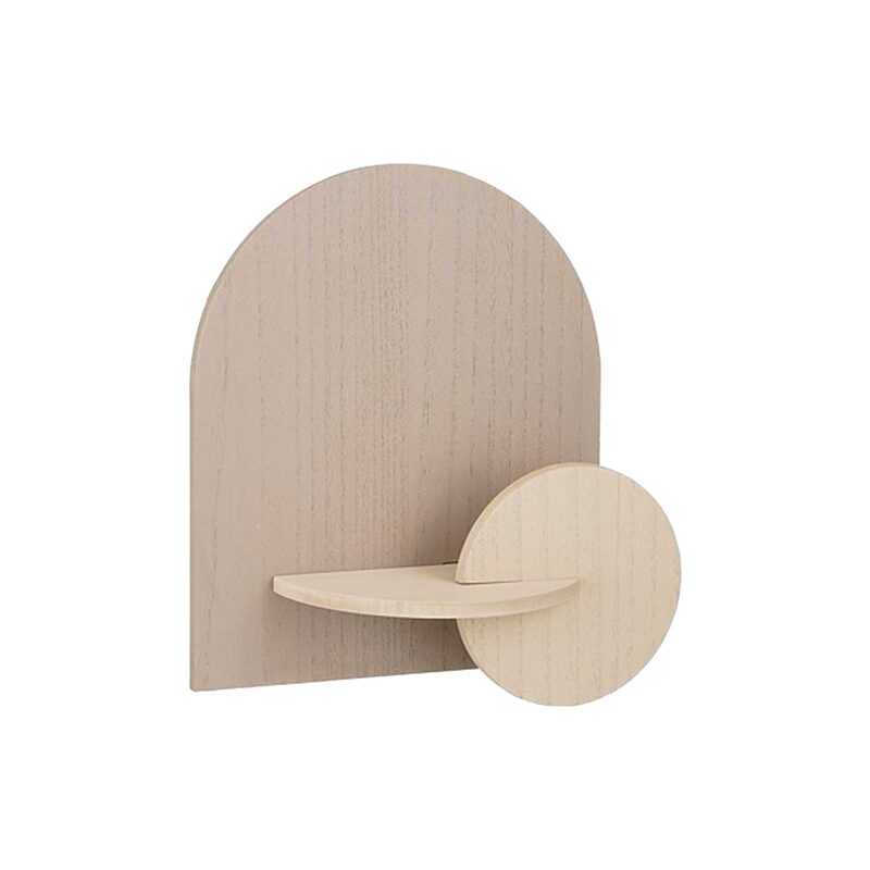 Etagère en bois DARRELL coloris bois hauteur 31 cm