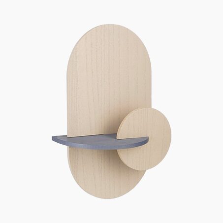 4MURS Etagère en bois DARRELL coloris bois hauteur 40 cm