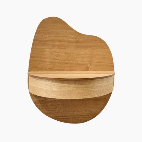 Atmosphera Etagère en bois OLY coloris beige