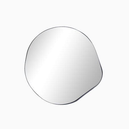 Miroir en métal PEEBLE