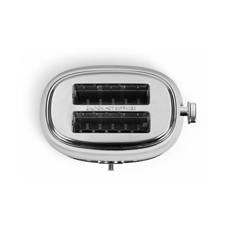 Grille-pain RÉTRO coloris blanc