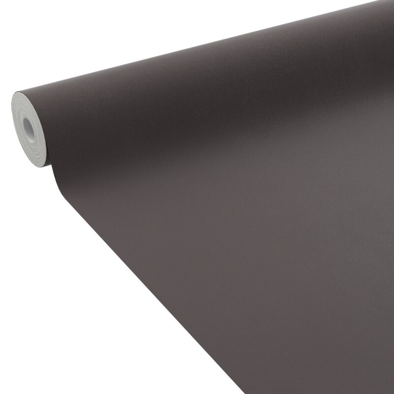Papier peint intissé CLASSIC LINE coloris marron foncé