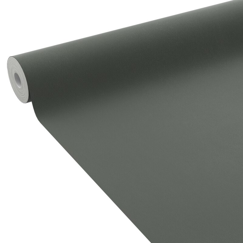 Papier peint intissé CLASSIC LINE coloris vert de gris
