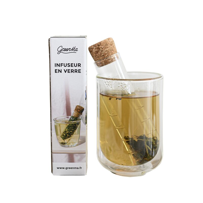 Boule à thé INFUSEUR EN VERRE GREENMA