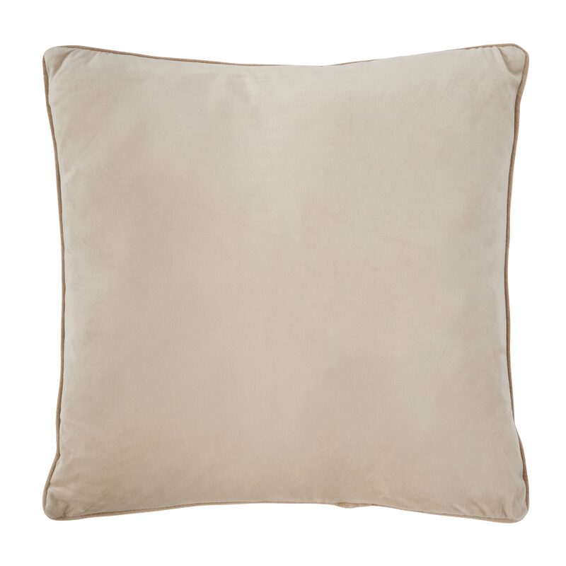 Coussin RIVA coloris blanc cassé 45 x 45 cm