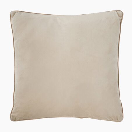 Coussin RIVA coloris blanc cassé 45 x 45 cm