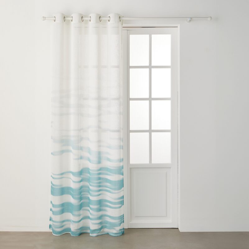 Voilage AQUA coloris acqua 140 x 240 cm