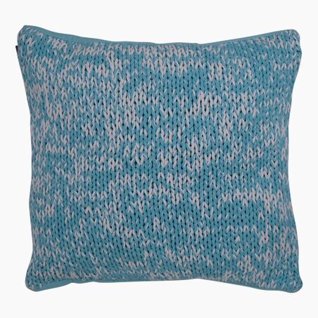 Coussin KNITT coloris multicolore 45 x 45 cm
