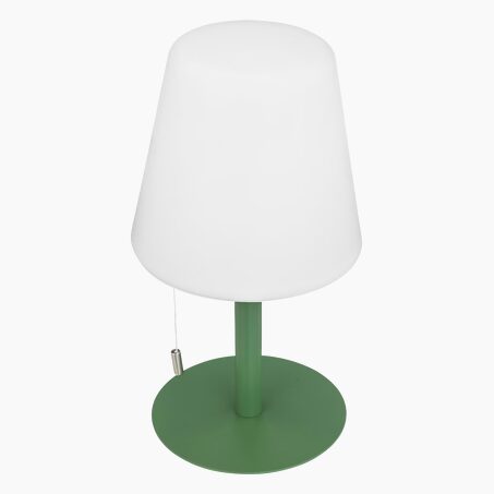 Atmosphera Lampe à poser ZACK coloris olive 30 x 16 cm