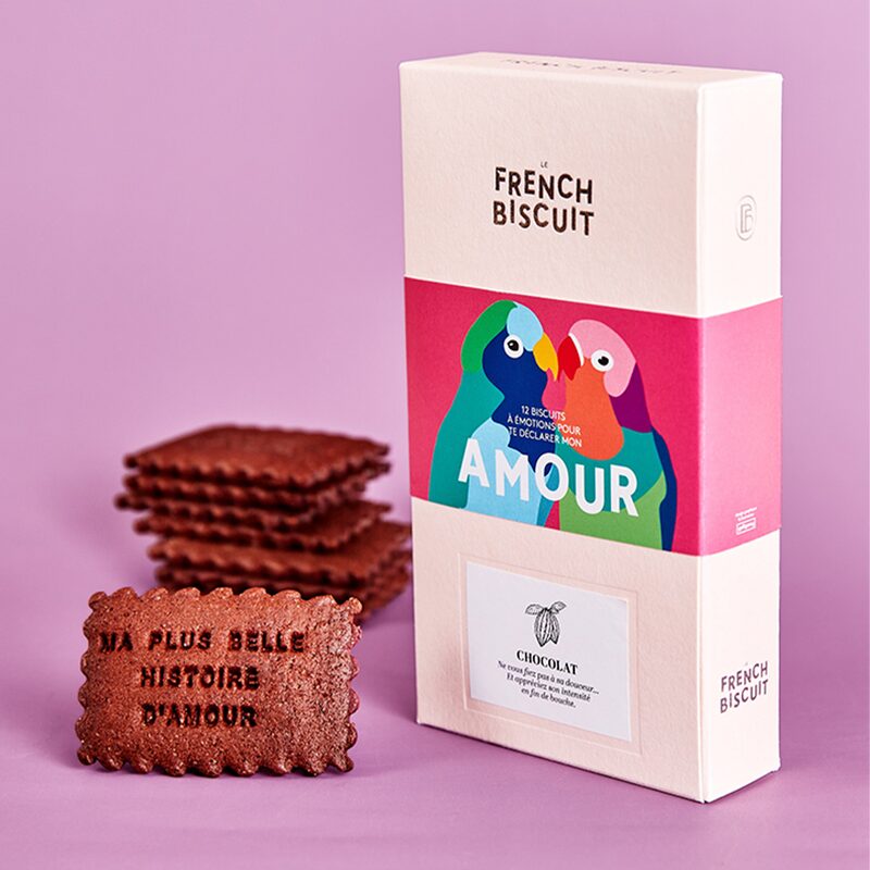 Biscuits PRÊT À OFFRIR AMOUR CHOCOLAT