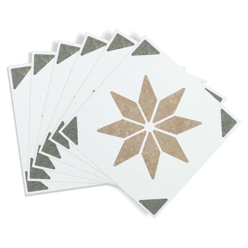 Revêtement décoratif adhésif MINI WALL TILES ALIA SAGE GREEN coloris sauge