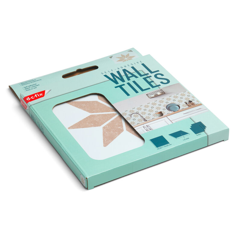 Revêtement décoratif adhésif MINI WALL TILES ALIA SAGE GREEN coloris sauge