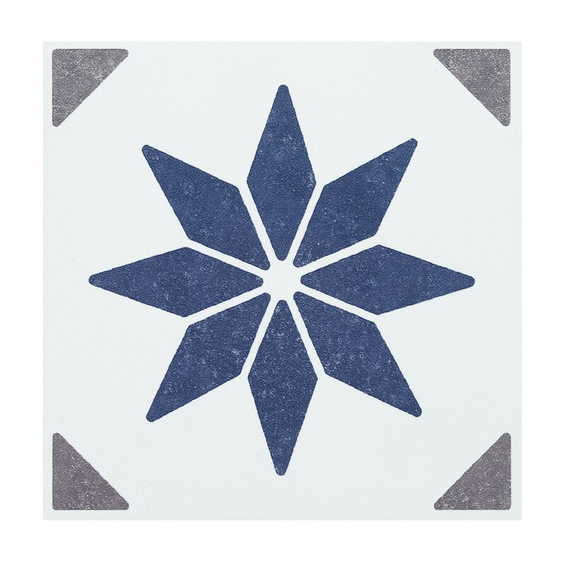 Revêtement décoratif adhésif MINI WALL TILES ALIA BLUE coloris blue