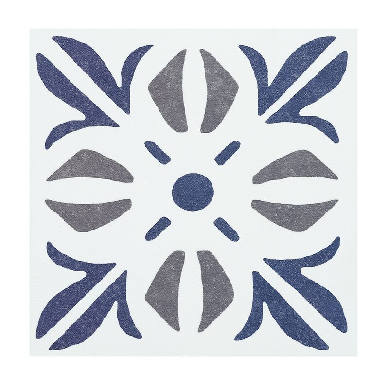 Revêtement décoratif adhésif MINI WALL TILES CUBIA BLUE coloris blue