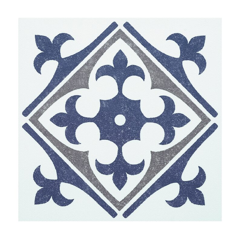 Revêtement décoratif adhésif MINI WALL TILES NADIA BLUE coloris blue