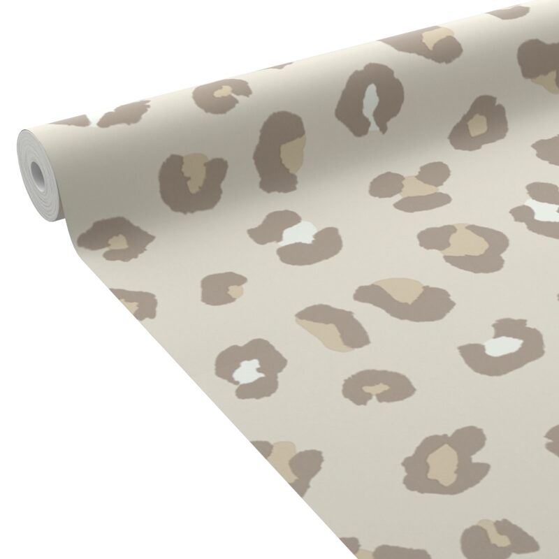 Papier peint intissé LEO coloris nude