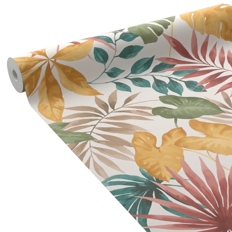 Papier peint intissé LINDORA coloris multicolore