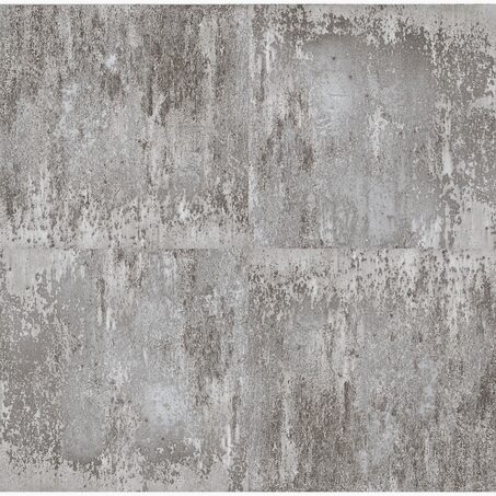 Papier peint adhésif CIMENE coloris gris béton