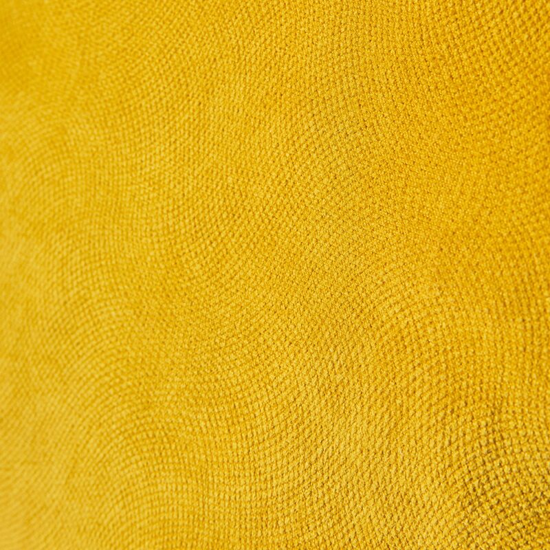 Coussin PONE coloris jaune smile 40 x 40 cm