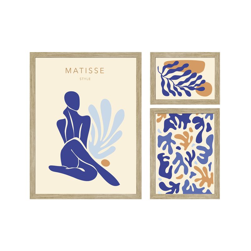 Image encadrée MATISSE 30 x 40 cm