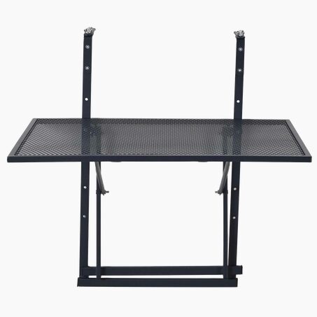 Table d'appoint SYRACUSE coloris graphite 40,5 x 60,5 cm