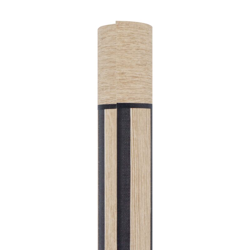 Papier peint intissé SOUBASSEMENT TASSEAUX coloris bois clair