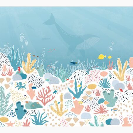 4MURS Papier peint panoramique XL OCEAN DREAM 300 x 270 cm