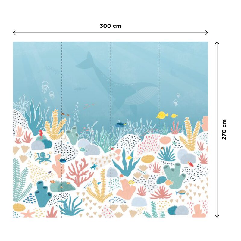 Papier peint panoramique XL OCEAN DREAM 300 x 270 cm