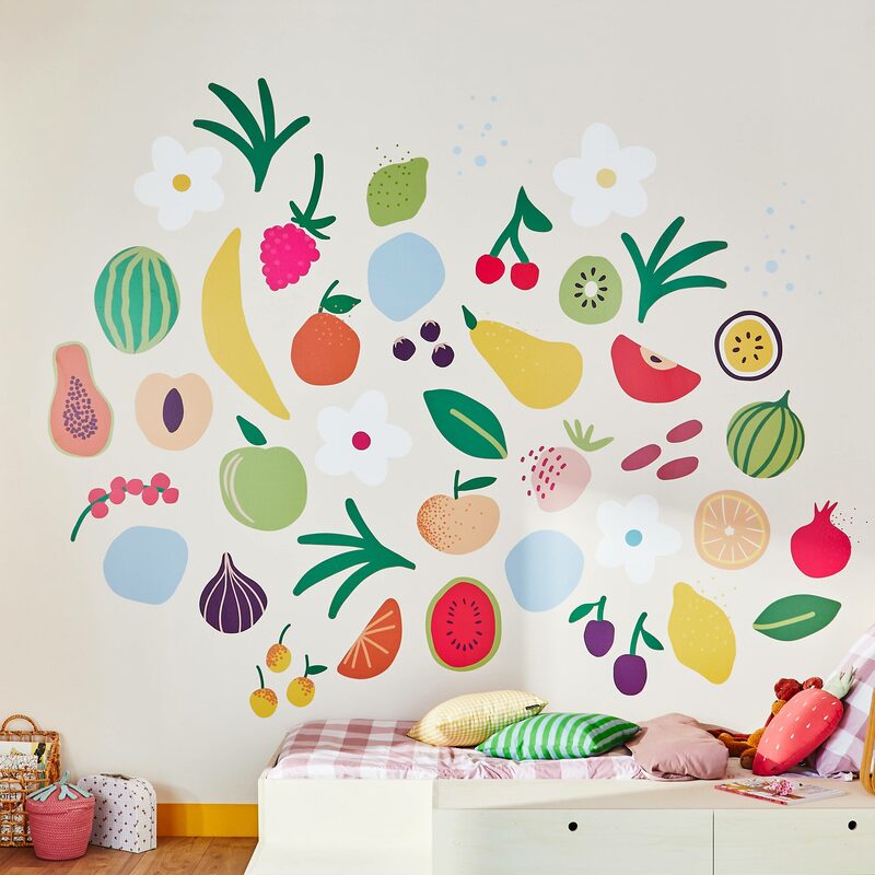 Papier peint panoramique XL TUTTI FRUTTI 300 x 270 cm