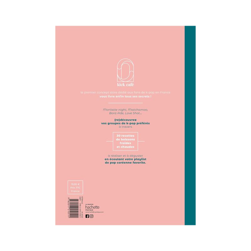 Livre culinaire K-POP DRINKS