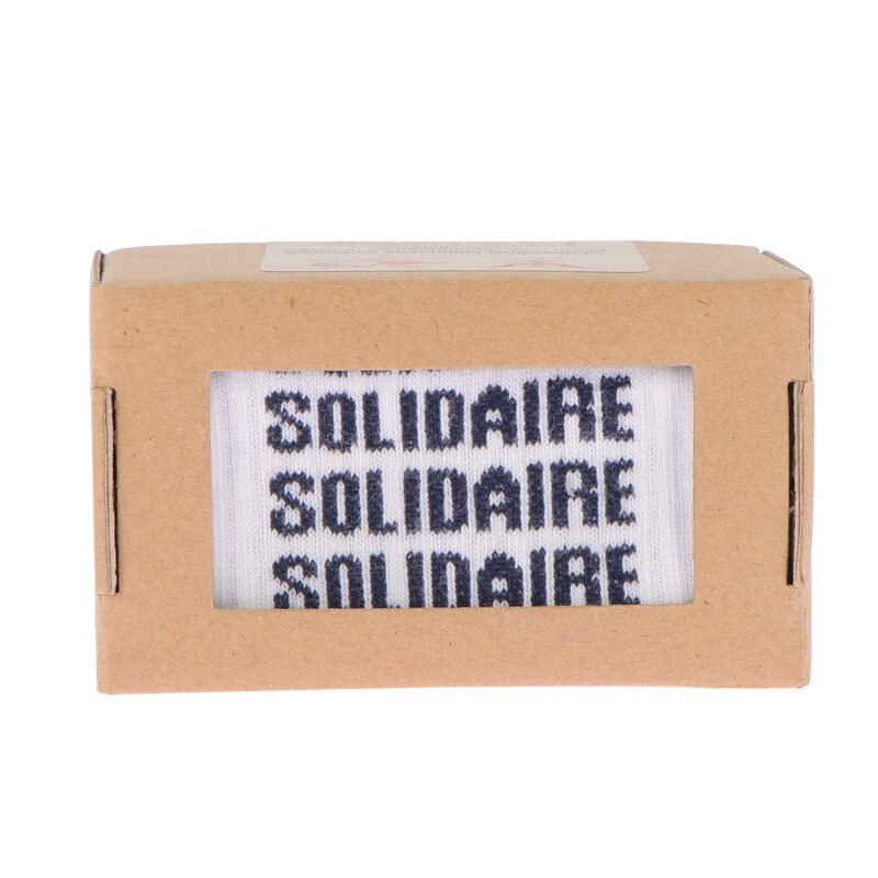 Chaussettes SOLIDAIRES coloris bleu
