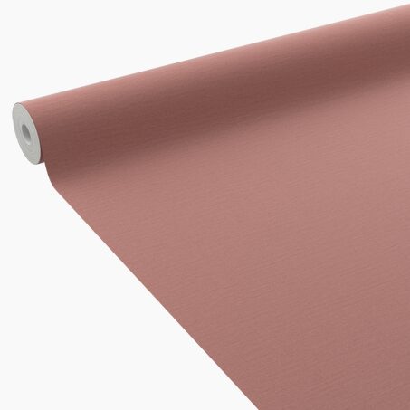 Papier peint intissé FLORENTINE coloris vieux rose