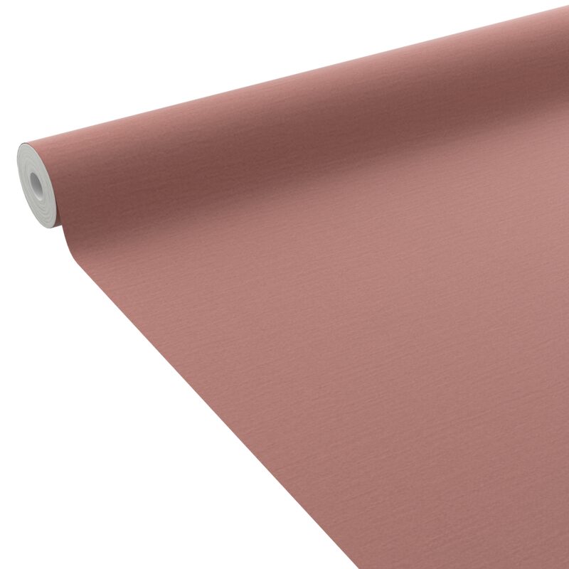 Papier peint intissé FLORENTINE coloris vieux rose