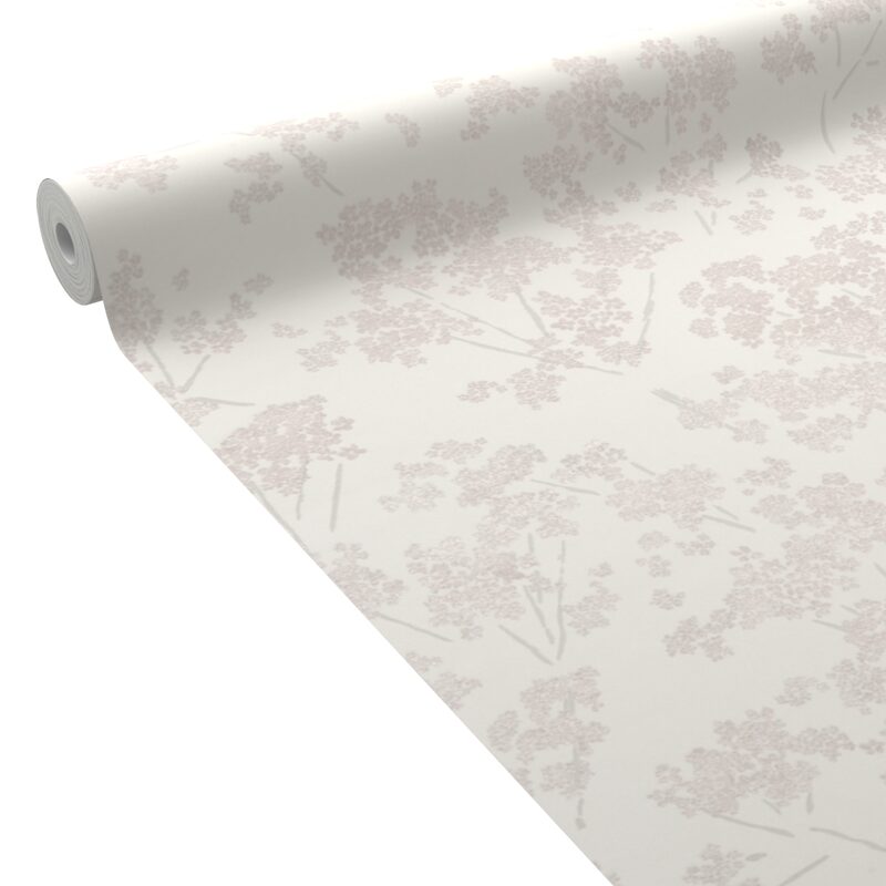 Papier peint intissé AUDELIA coloris rose pastel